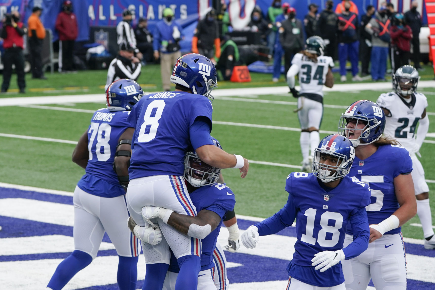 Eagles Giants Football